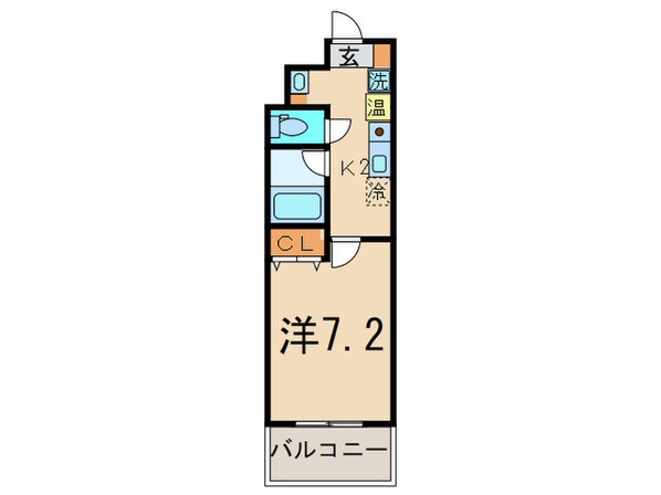 コンフォリア東品川の物件間取画像